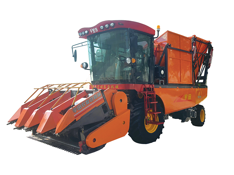 4YZB-4C自走式穗莖(jing)兼(jian)收玉米收穫機