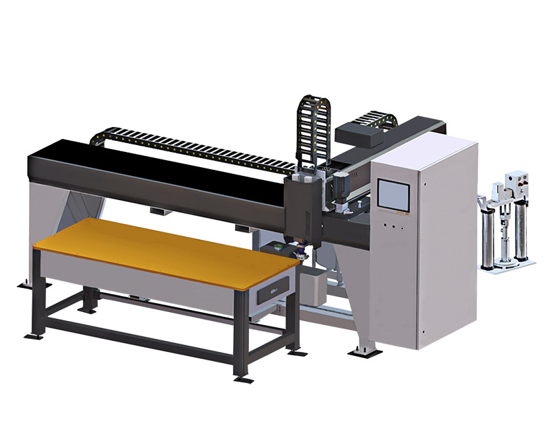 常量硅膠(jiao)髮泡(pao)點膠機